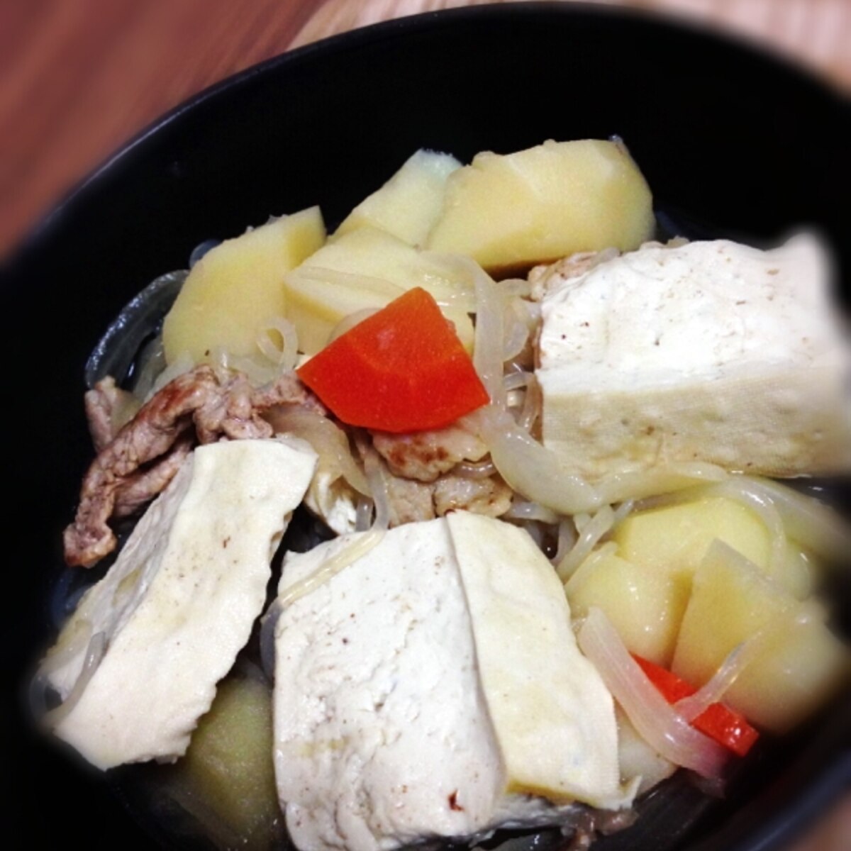 めんつゆで 肉じゃが豆腐 レシピ 作り方 By Aym29 楽天レシピ めんつゆで 肉じゃが豆腐 レシピ 作り方 By Aym29 楽天レシピ
